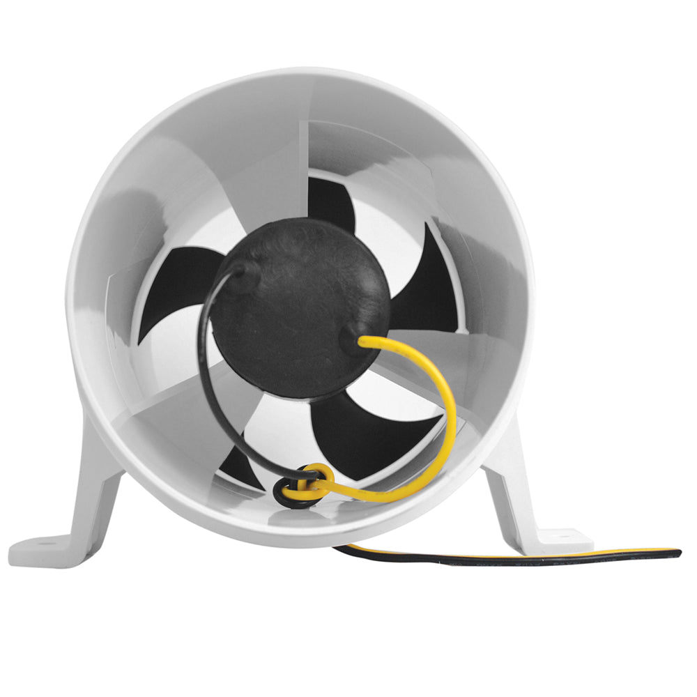 Attwood Turbo 4000 Series II Water-Resistant, In-Line Blower – 12V – White [1749-4] Supply