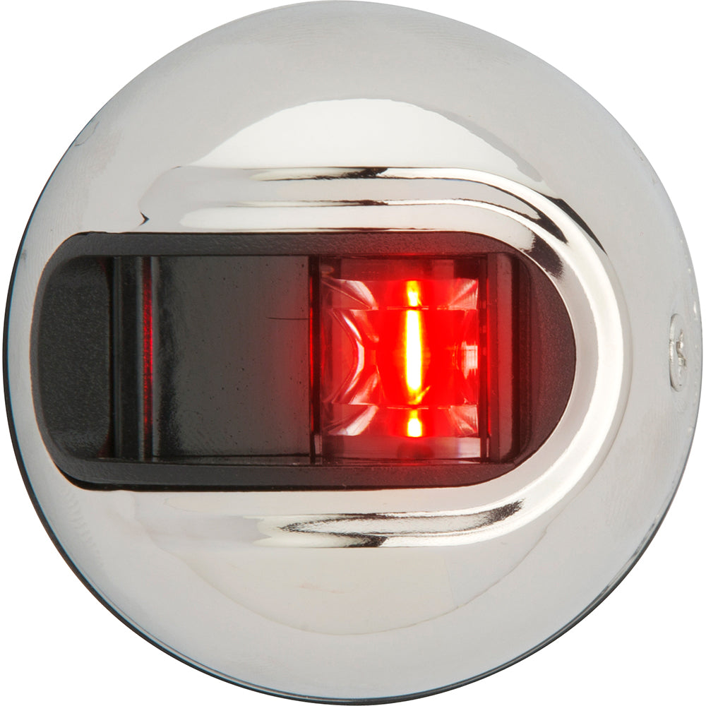 Attwood LightArmor Vertical Surface Mount Navigation Light – Port (red) – Stainless Steel – 2NM [NV3012SSR-7] Sale