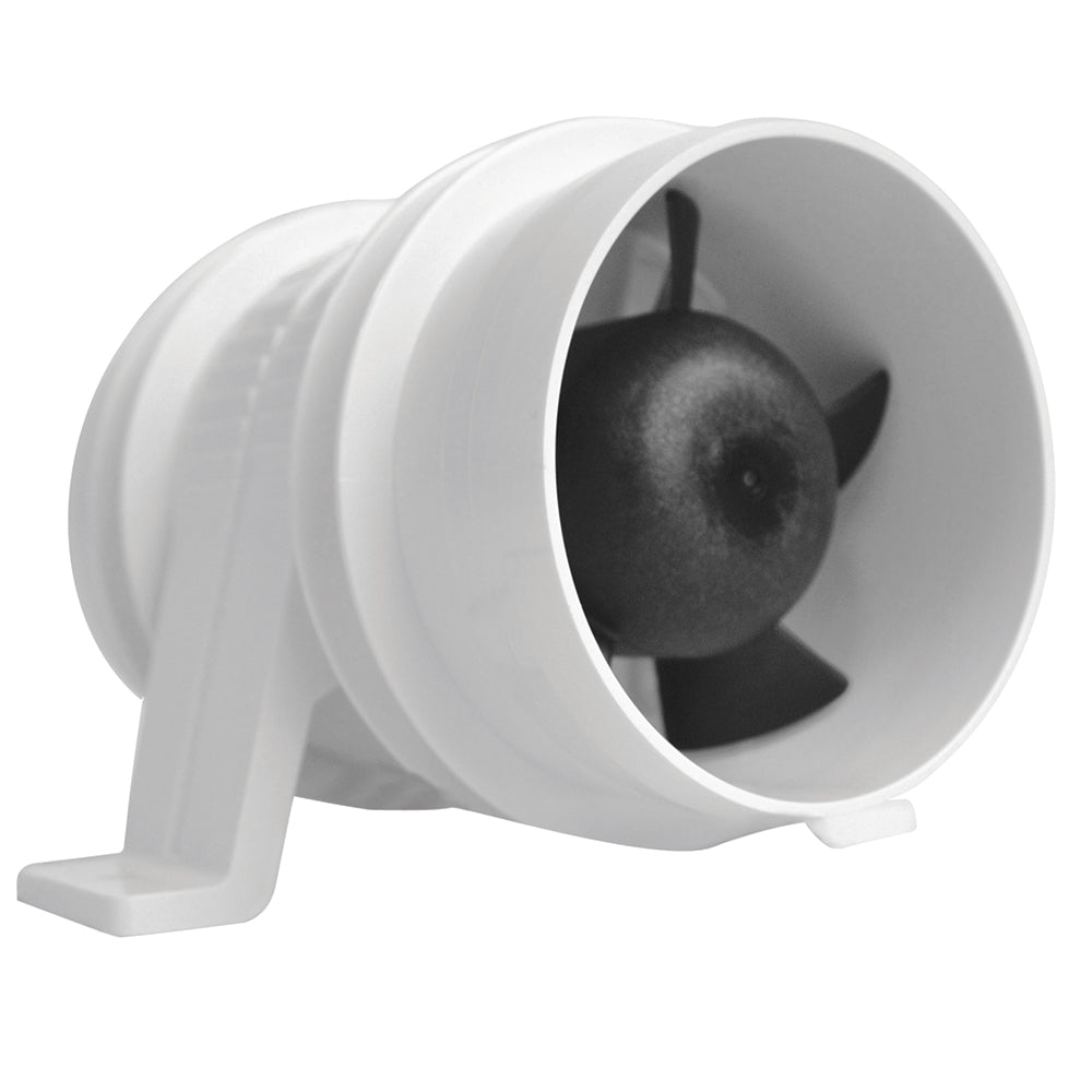 Attwood Turbo 3000 Series Water-Resitant, In-Line Blower – 12V – White [1733-4] Online