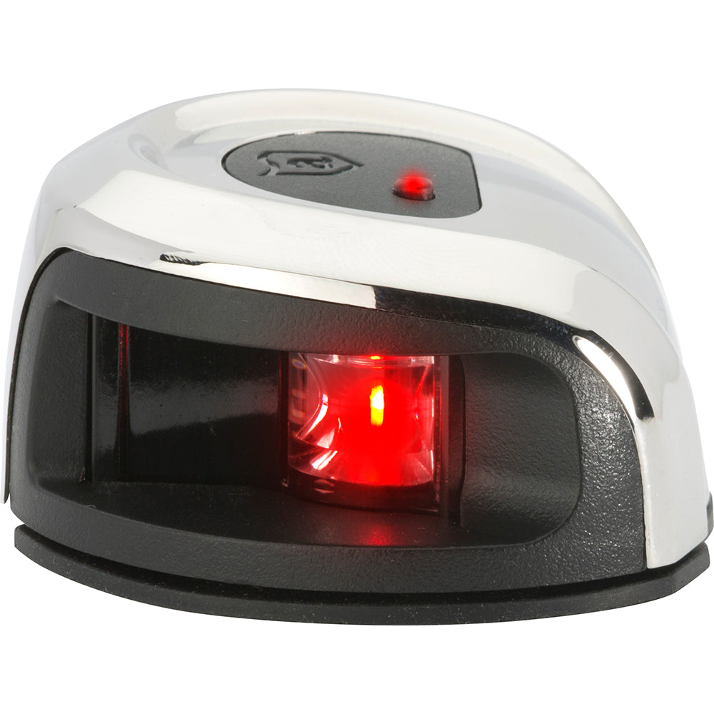 Attwood LightArmor Deck Mount Navigation Light – Stainless Steel – Port (red) – 2NM [NV2012SSR-7] Fashion