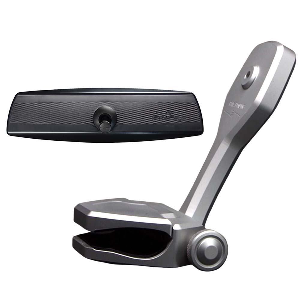 PTM Edge Mirror/Bracket Kit w/VR-140 PRO Mirror  ZXR-320 (Silver) [P12848-2320TEBCL] Online Sale
