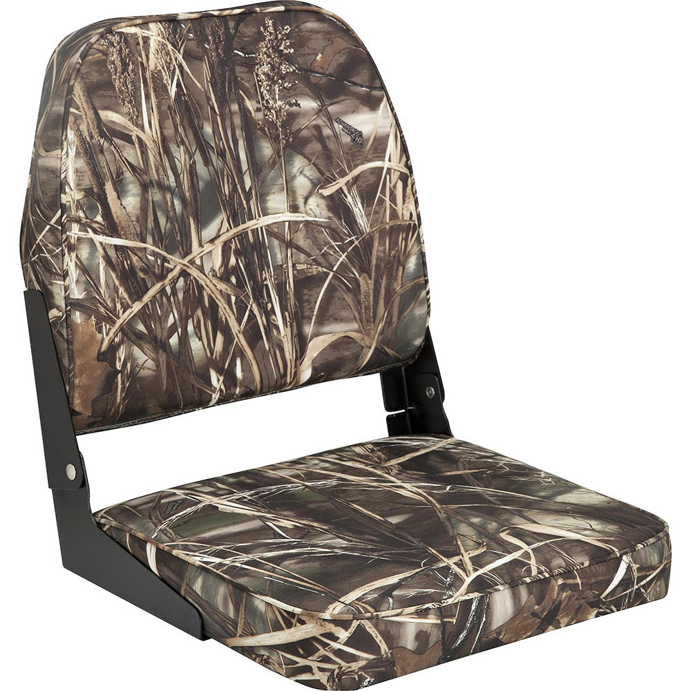 Attwood Swivl-Eze Low Back Padded Flip Seat – Camo [98395CAMO] Hot on Sale