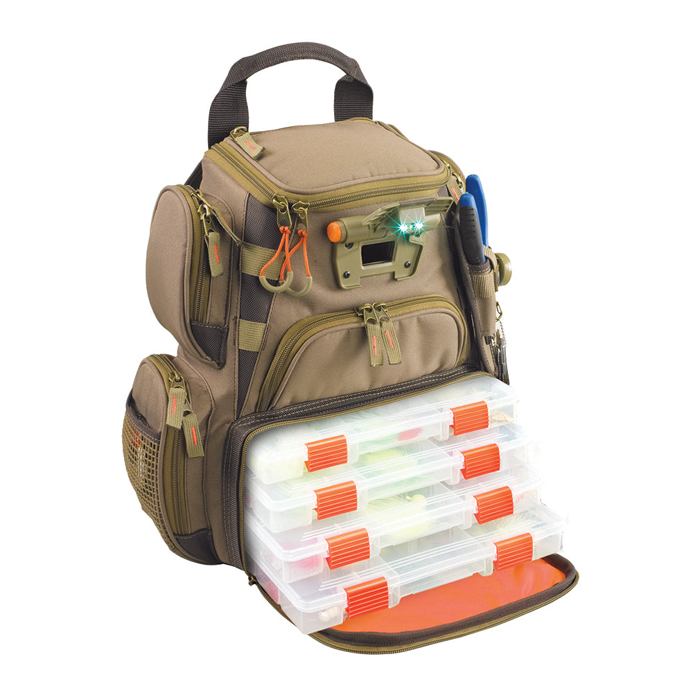 Wild River RECON Lighted Compact Tackle Backpack w/4 PT3500 Trays [WT3503] Online