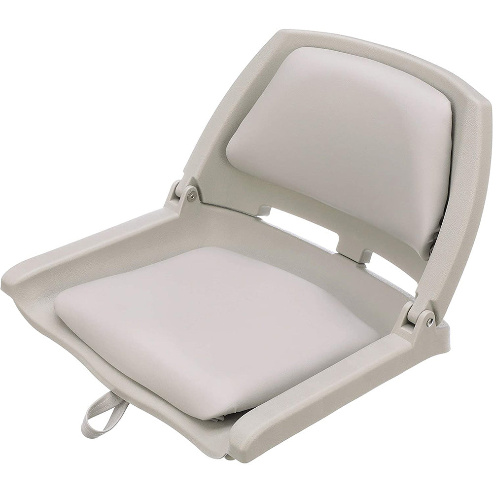 Attwood Swivl-Eze Padded Flip Seat – Grey [98391GY] Online now