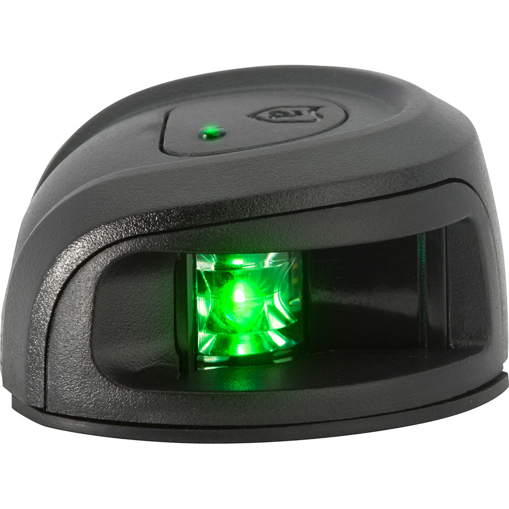 Attwood LightArmor Deck Mount Navigation Light – Black Composite – Starboard (green) – 2NM [NV2012PBG-7] Supply