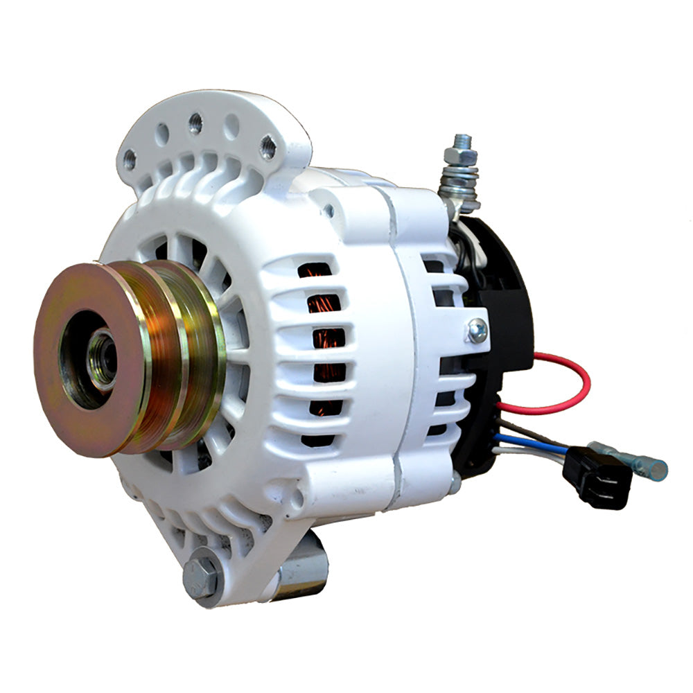 Balmar Alternator 100 AMP 12V 1-2″ Single Foot Spindle Mount Dual Vee Pulley w/Isolated Ground [621-100-DV] Fashion