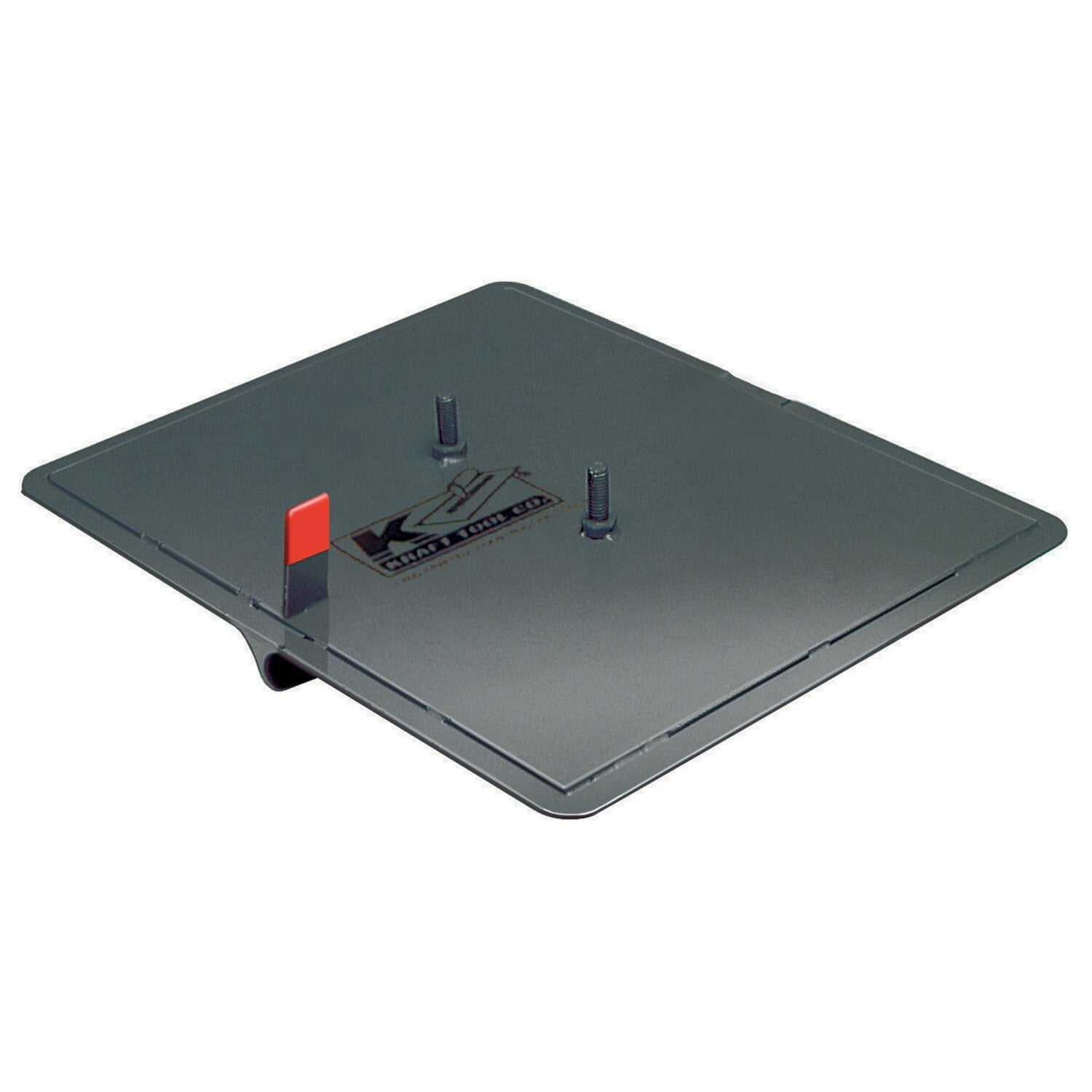 Kraft Tool CC700 12″ x 14″ 1/2″R 1″D All Steel Walking Groover with 2 Studs Supply