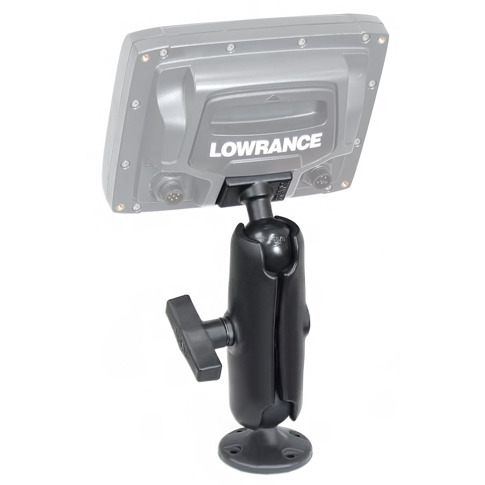 RAM Mount 1.5″ Ball “Rugged Use” Composite Mount f/Lowrance Elite-5 & Mark-5 Series Fishfinders [RAP-101U-LO11] Sale