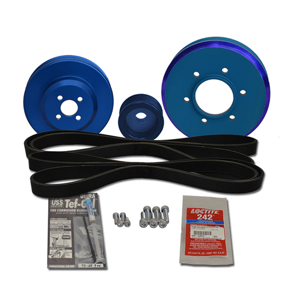 Balmar Pulley Kit, Yanmar 4JH4-HTE-TE-DTE [48-YSP-4JH-B] Fashion