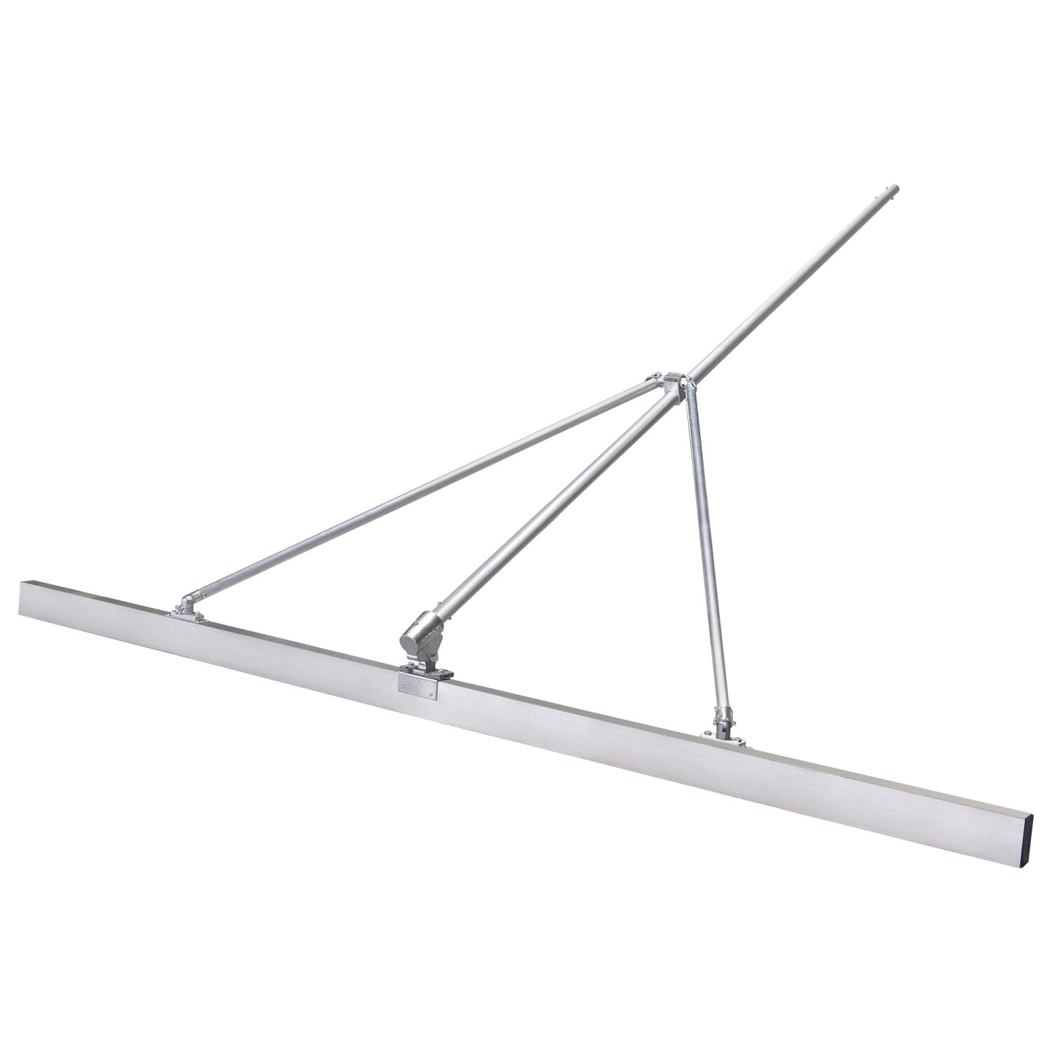Kraft Tool CC716 12’x2″x4″ Super Flat Paver’s Magnesium Straightedge with Bracket, Braces, and Handle Supply