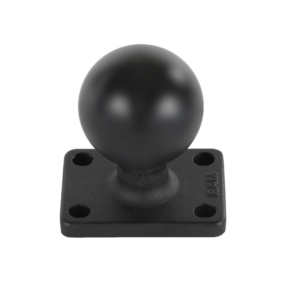 RAM Mount 1.5″ x 2″ Rectangle Base w/1.5″ Ball [RAM-202U-152] Discount