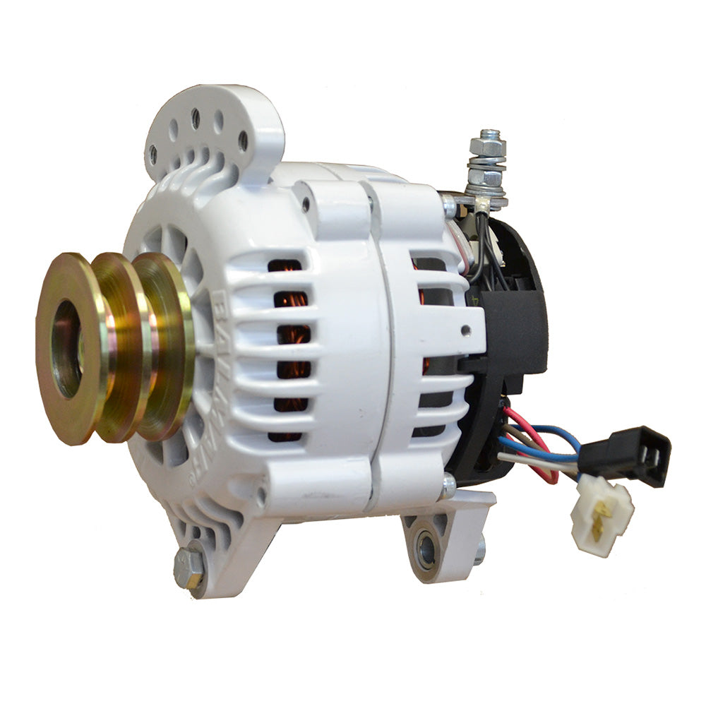 Balmar Alternator 120 AMP 12V 3.15″ Dual Foot Saddle Dual Pulley w/Isolated Ground [60-120-DV] Supply