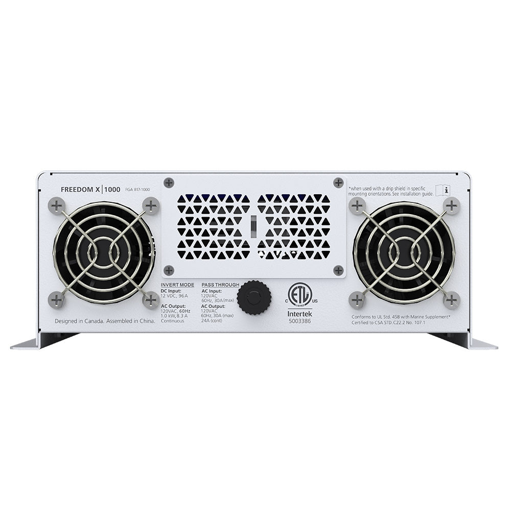 Xantrex Freedom X 1000 True Sine Wave Power Inverter – 12VDC – 120VAC – 1000W [817-1000] Discount