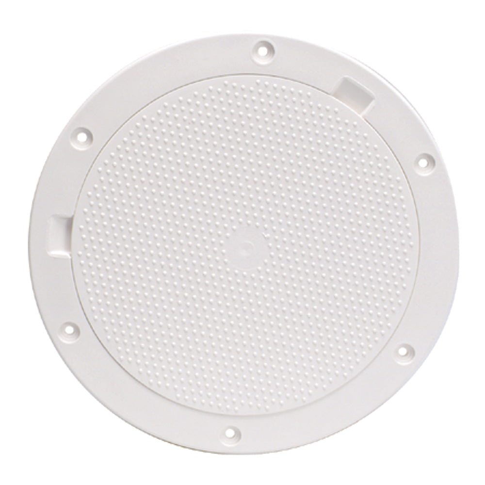 Beckson 8″ Non-Skid Pry-Out Deck Plate – White [DP83-W] Fashion