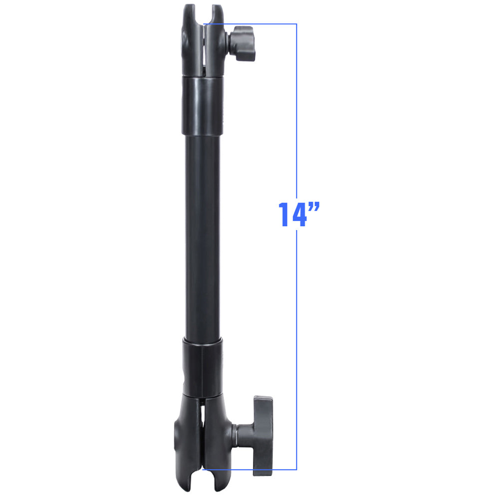 RAM Mount 14″ Long Extension Pole w/1″ and 1.5″ Single Open Socket [RAP-CB-201-14U] Fashion