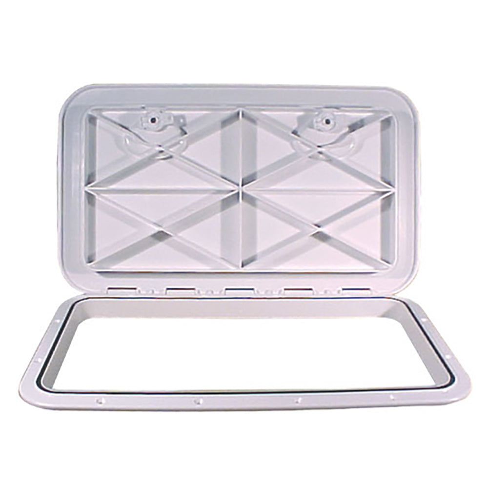 Beckson 14″ x 24″ Flush Hatch White – ASA Material – Acrylonitrile Styrene Acrylate [HT1424AW] Supply
