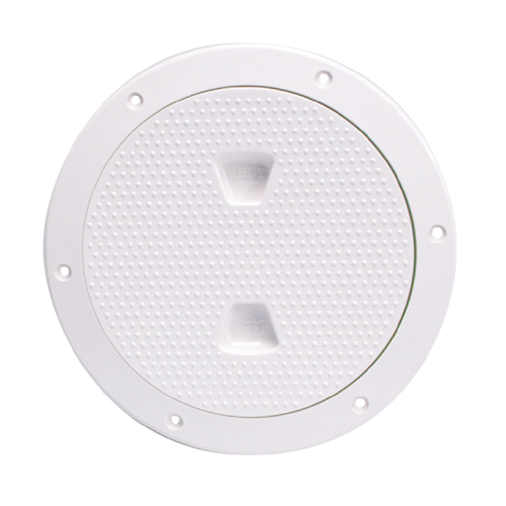 Beckson 6″ Non-Skid Screw-Out Deck Plate – White [DP62-W] on Sale