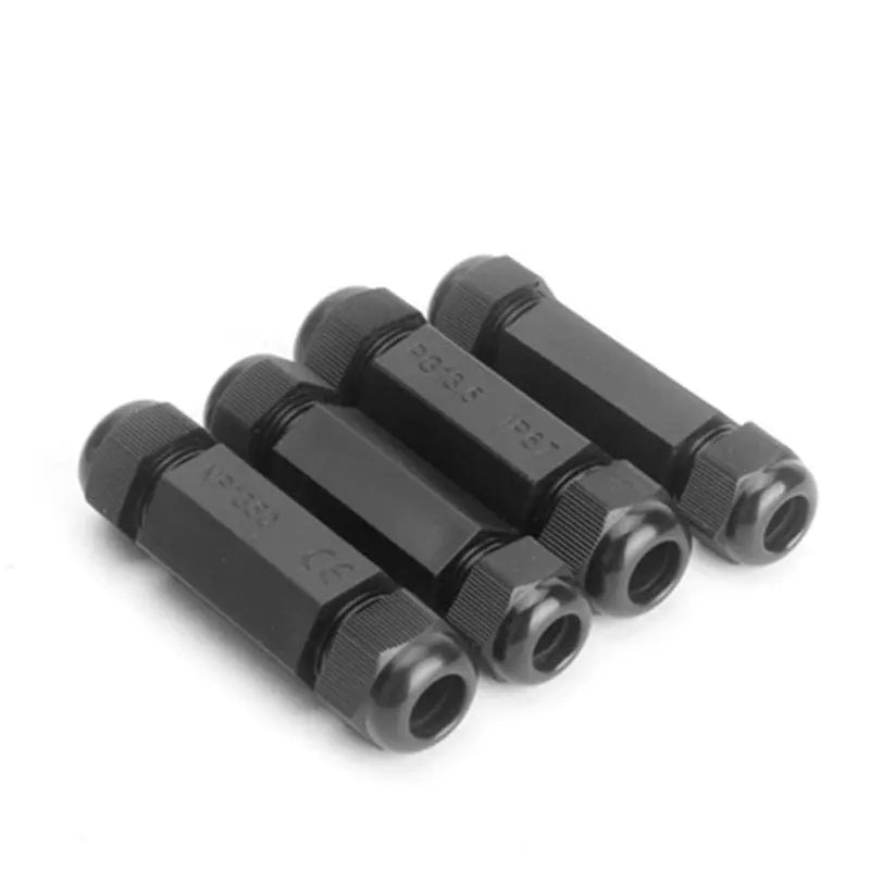 1/5/10 PCS IP67 Waterproof  Connector Junction Box Electrical Wire Cable Connector PG11/PG13 Outdoor Plug Socket Terminal Block Online