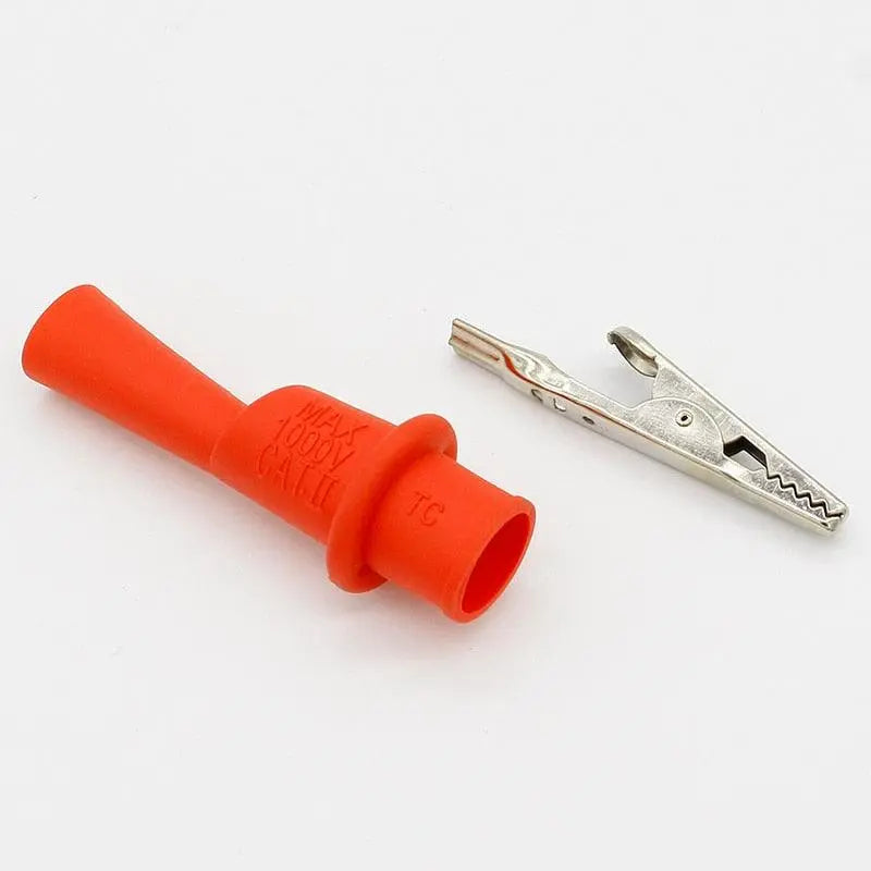 1 Pair Alligator Crocodile Test Clip Clamp For Multimeter Tester Probe New Supply