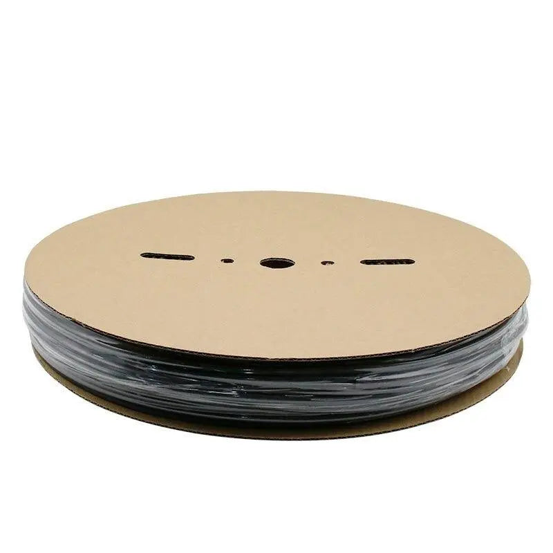 1 Roll Reel 2:1 Black 1 2 3 5 6 8 10mm Diameter Heat Shrink Heatshrink Tubing Tube Sleeving Wrap Wire Sell DIY Connector Repair Online now