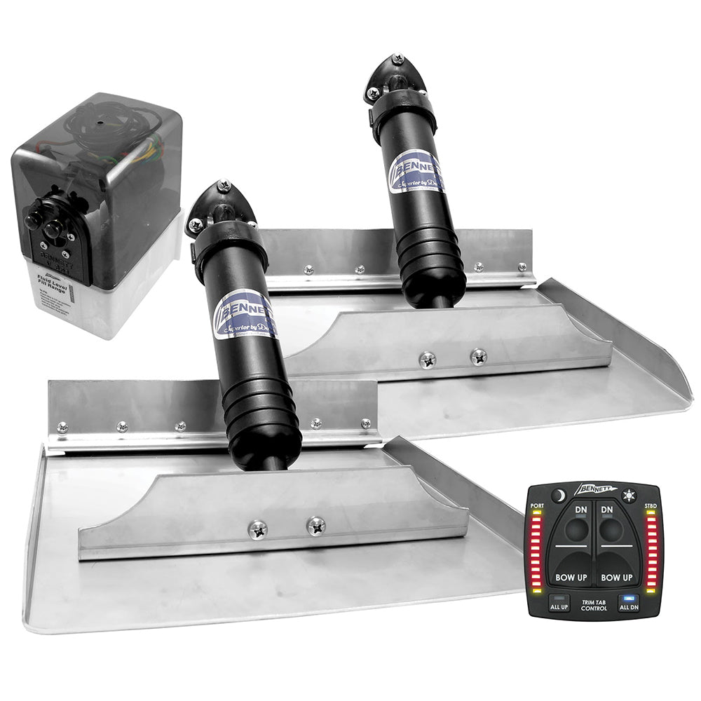 Bennett 12×12 Hydraulic Trim Tab System w/One Box Indication [1212OBI] Discount