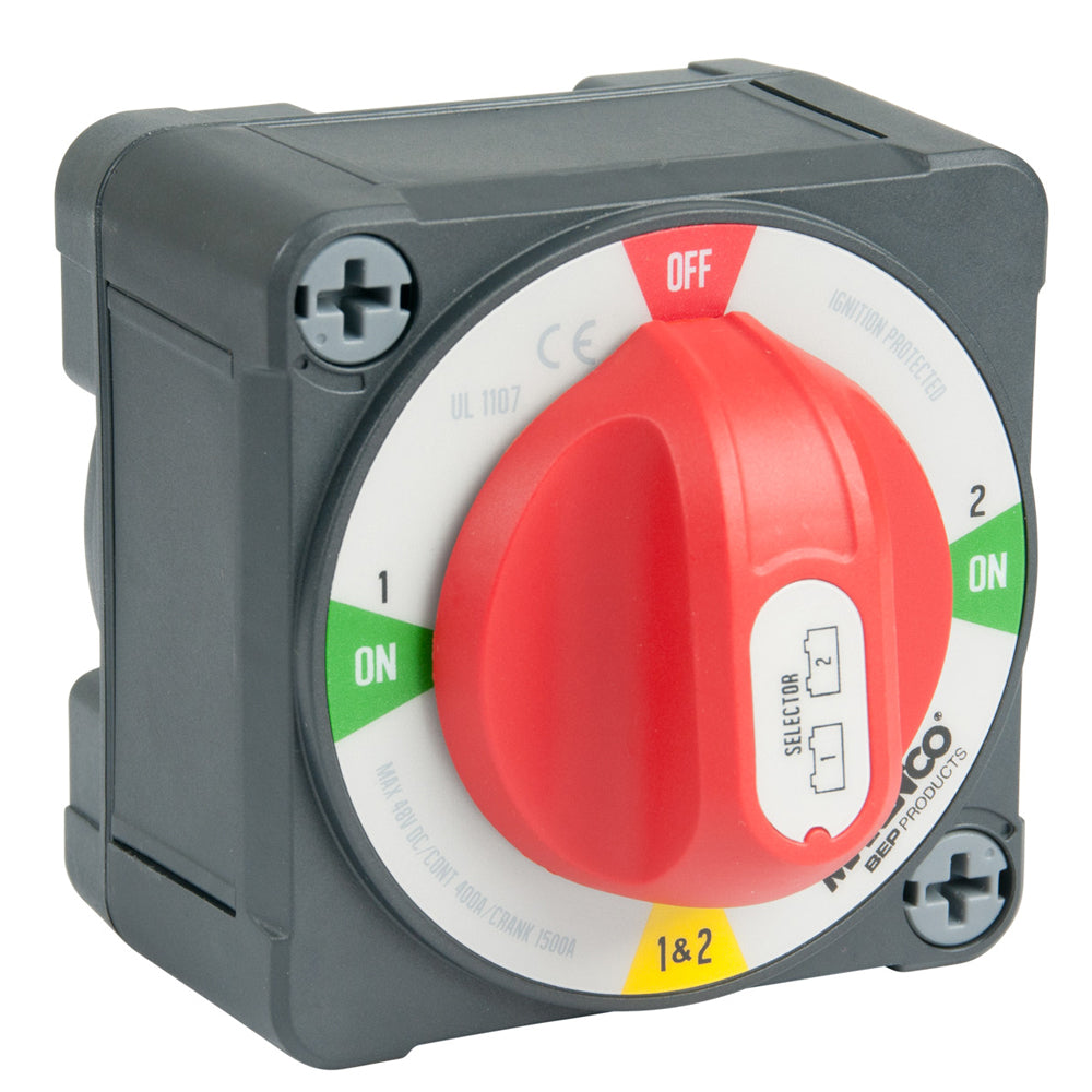 BEP Pro Installer 400A EZ-Mount Battery Selector Switch (1-2-Both-Off) [771-S-EZ] Sale