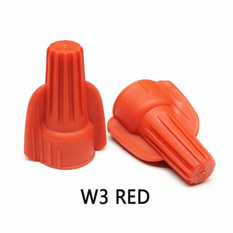 10/20/50Pcs Quick Connector Spring Cap Crimping Terminal Insulated Electrical Plug-in Connector Double Wing Rotary Wiring Hot on Sale