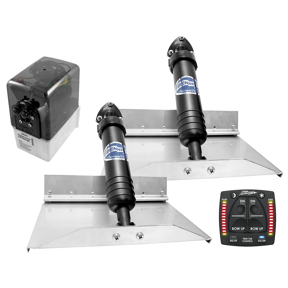 Bennett Marine 12×9 Hydraulic Trim Tab System w/One Box Indication [129OBI] Online