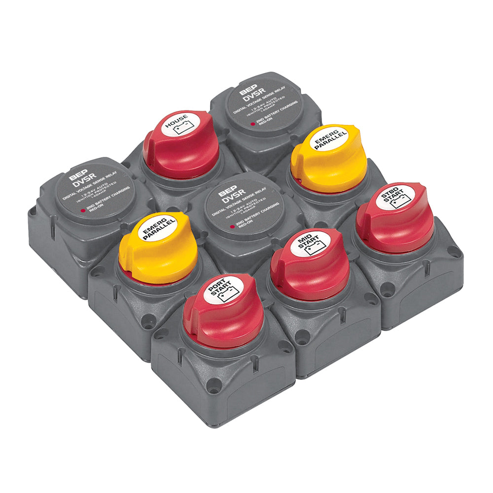 BEP Battery Distribution Cluster f/Triple Outboard Engine w/Four Battery Banks [719-140A-DVSR] Online