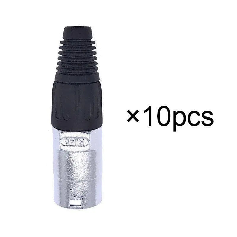 10 piece 8p8c RJ45 net work waterproof connector IP65 D socket panel ethernet connector Sale