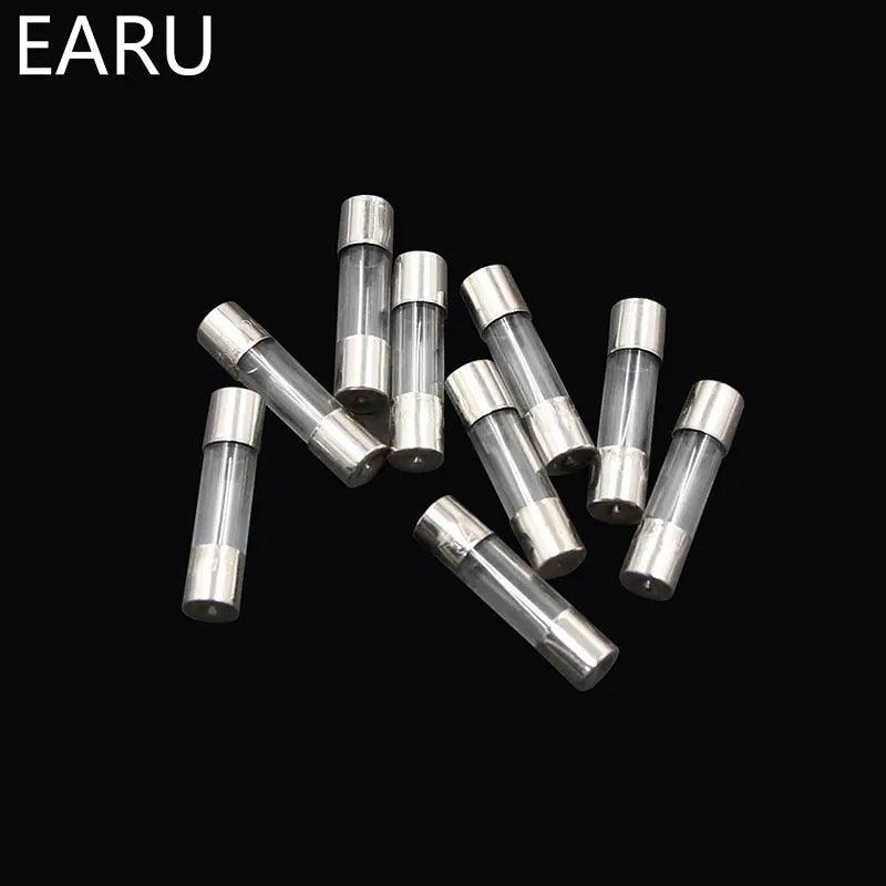 100Pcs Set 5x20mm Quick Blow Glass Tube Fuse with box Fashion