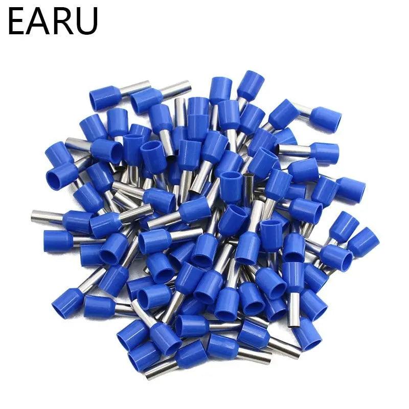 1000pcs/Pack E0508 E7508 E1008 E1508 E2508 Insulated Ferrules Terminal Block Fashion