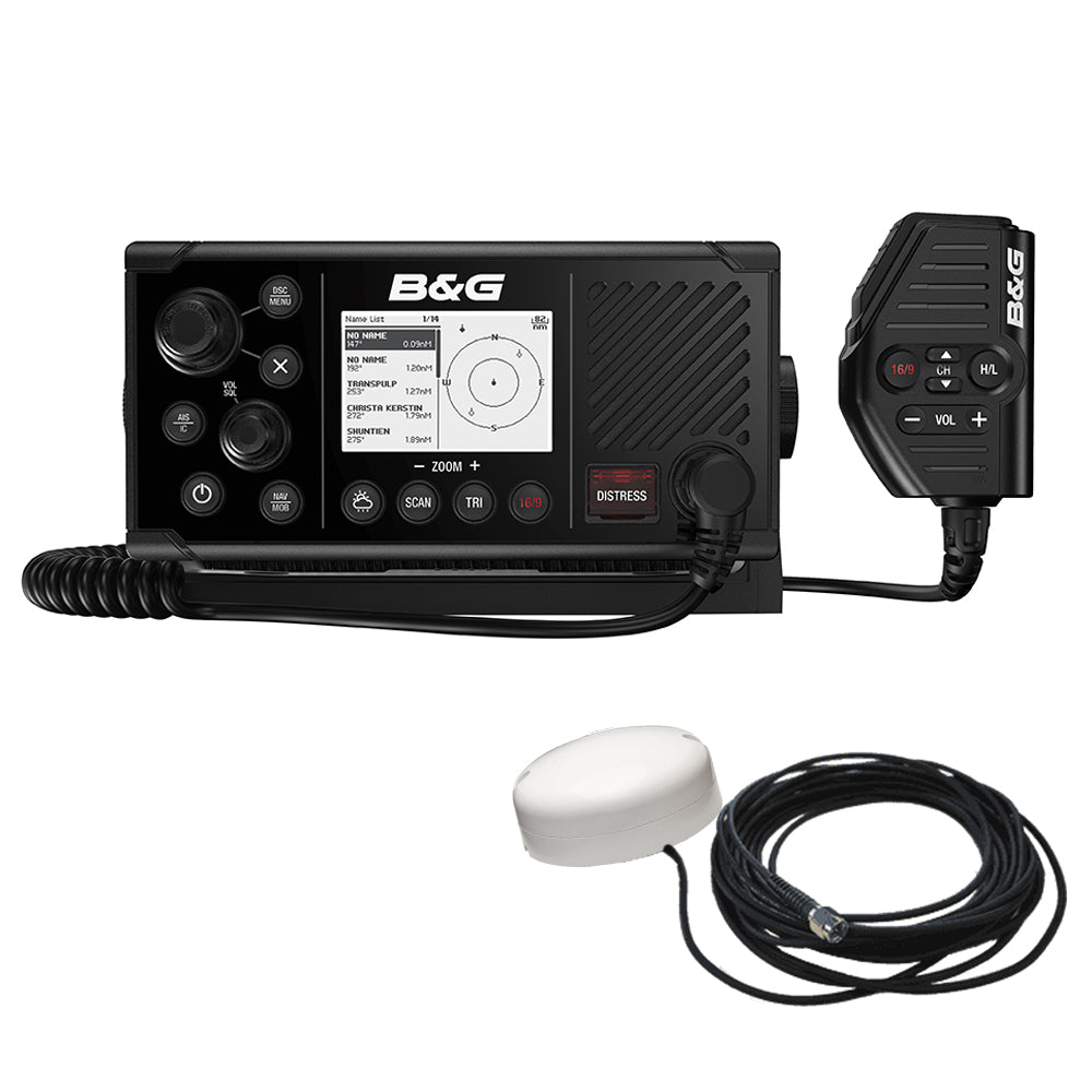 BG V60-B VHF Marine Radio w/DSC, AIS (Receive  Transmit)  GPS-500 GPS Antenna [000-14819-001] Online now