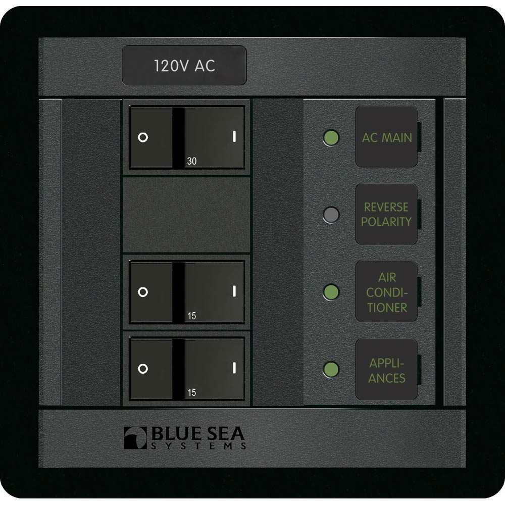 Blue Sea 1214 120V AC Main + 2 Positions [1214] Online now