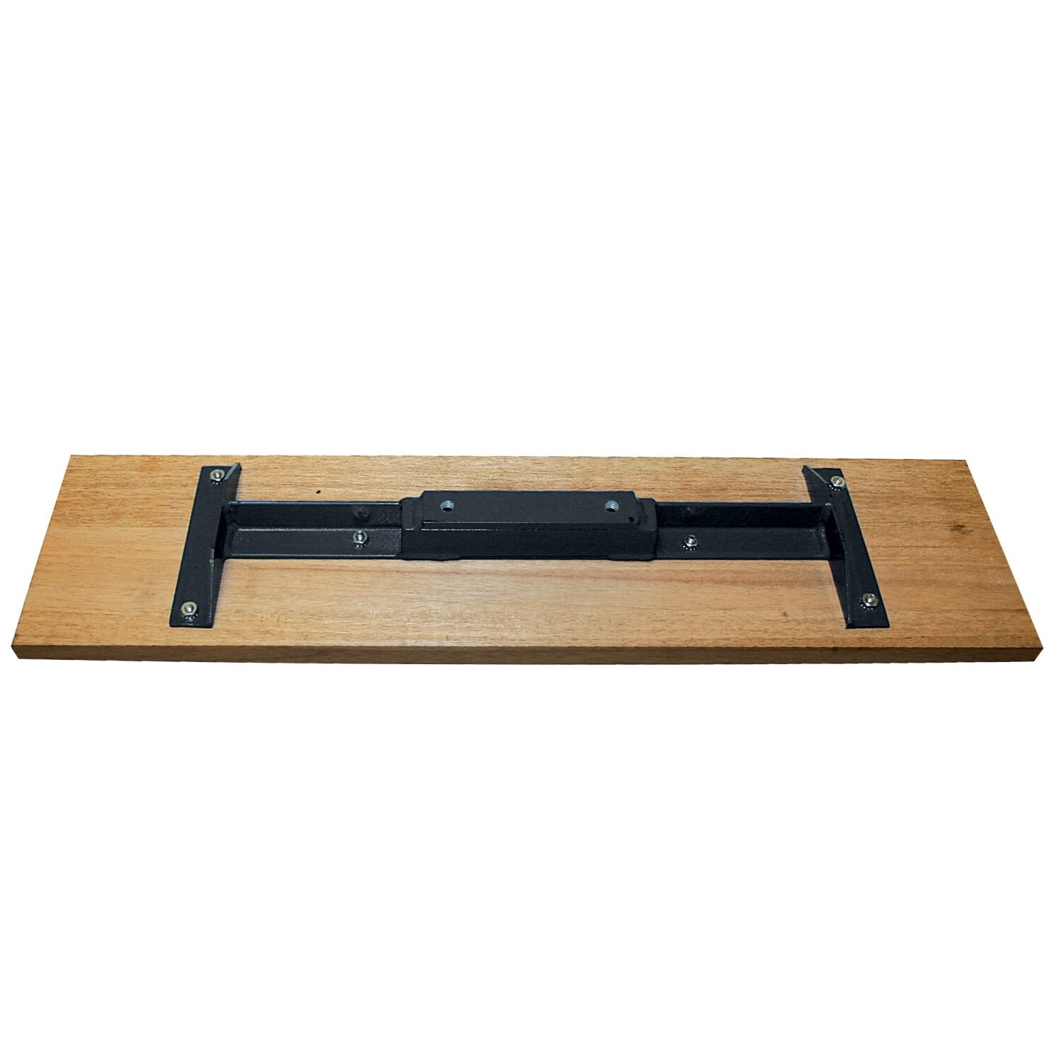 Kraft Tool CC981 24″ Cali Mahogany Wood Bull Float with 2-hole Bracket Bar Online now