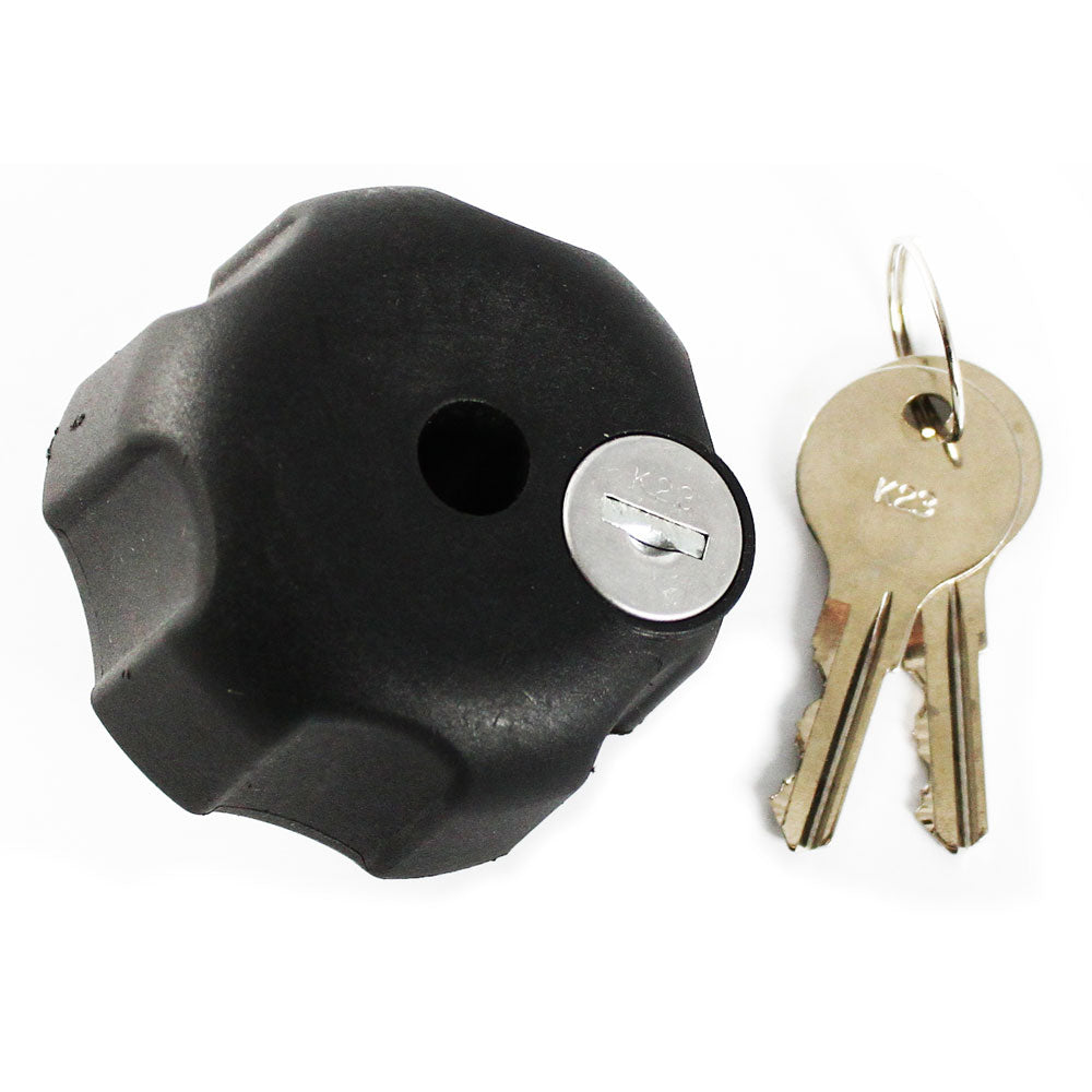 RAM Mount Knob w/Keyed Lock & 1/4″ – 20 Brass Hole [RAM-KNOB3LU] Sale