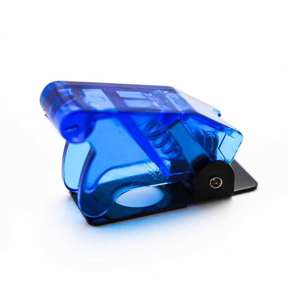 12V 20A  Auto Car Boat Truck Illuminated Led Toggle Switch With Transparent Safety Aircraft Flip Up Cover Guard Red Blue Green Supply