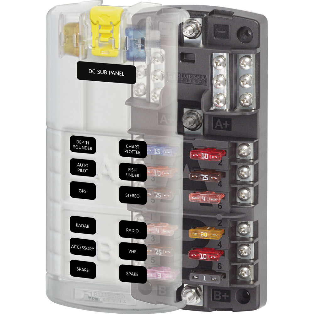 Blue Sea 5032 ST-Blade Split Bus Fuse Block [5032] Online now