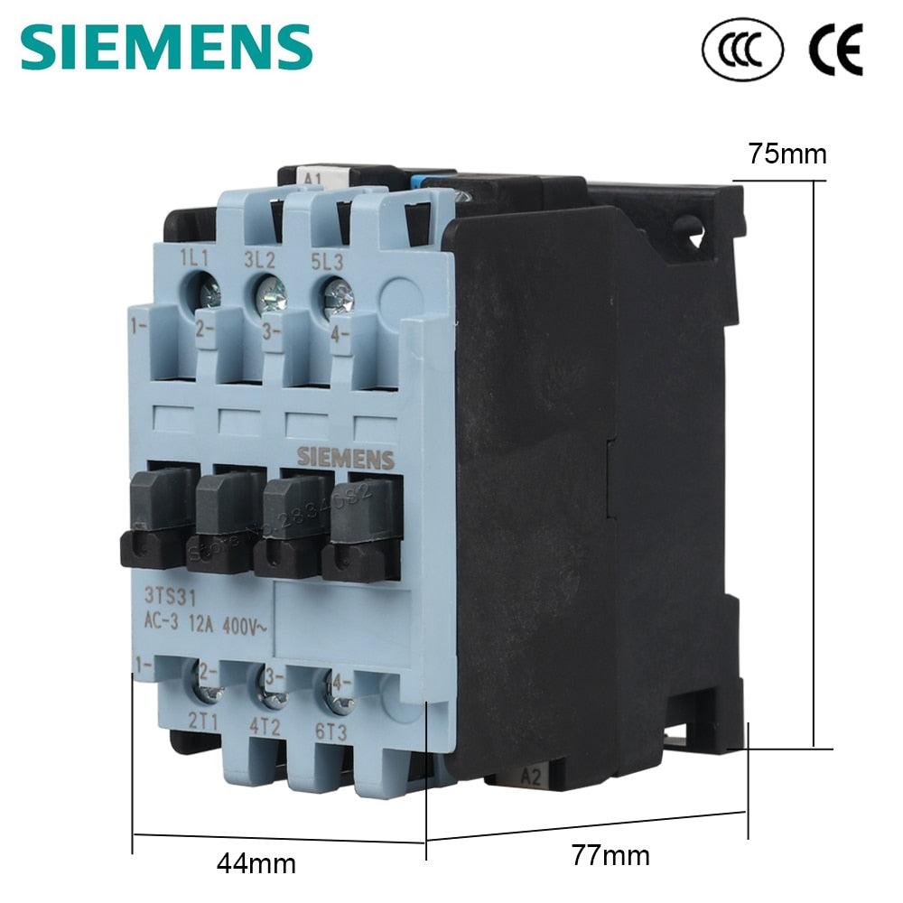 12A 18A AC Contactor 220V 50/60Hz Coil Voltage AC220V  Contactor 3TS31 3TS32 00-0XM0 SIEMENS Online Hot Sale