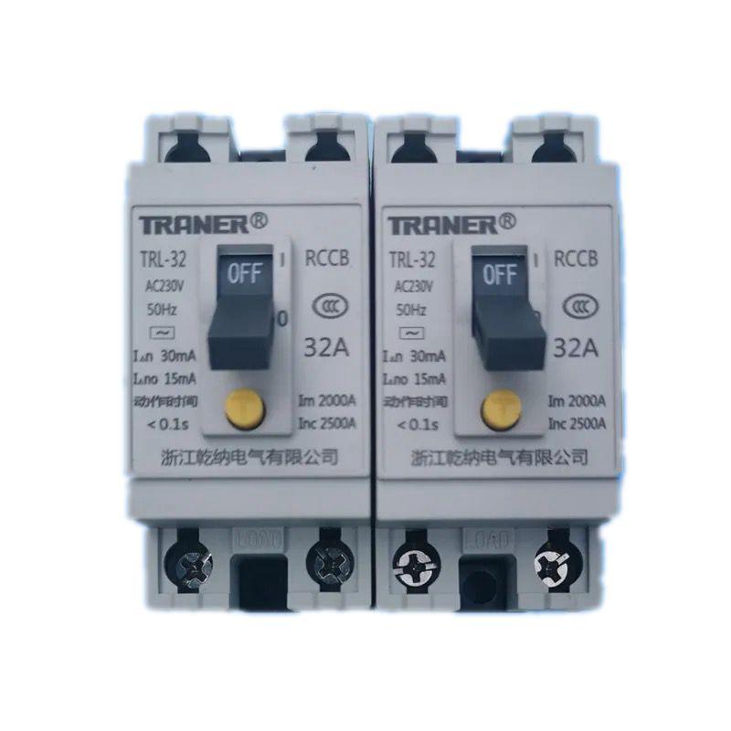 10pcs/lot TNB1L-32 Series Built-In Water Heater Tripping Breaker ELCB 2P 10a 16a 20a 25a 32a Sale