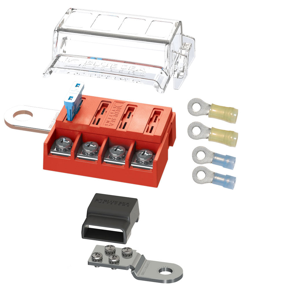 Blue Sea 5024 ST-Blade Battery Terminal Mount Fuse Block Kit [5024] Discount