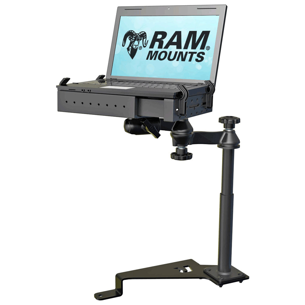 RAM Mount No-Drill Laptop Mount Vehicle System f/17-20 Ford F-Series + More [RAM-VB-195-SW1] Fashion