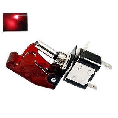 12V/20A Red LED Illuminated On/off SPST Car Automotive Toggle Switch Button Blue/Green/Red/Yellow Auto Cover LED Light Control Online now