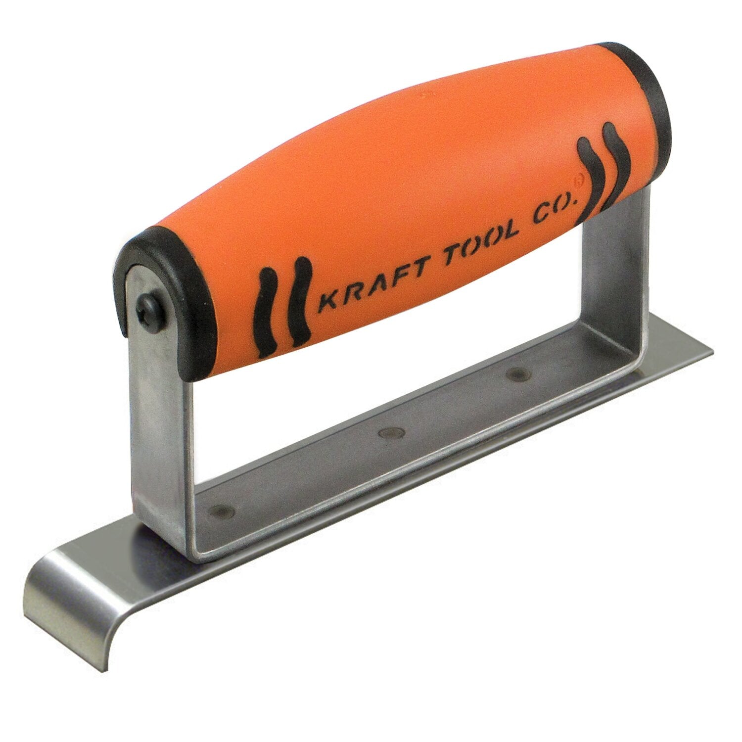 Kraft Tool CF113PF 6″ x 1″ 3/8″ R Stainless Steel Narrow Edger with ProForm Handle on Sale