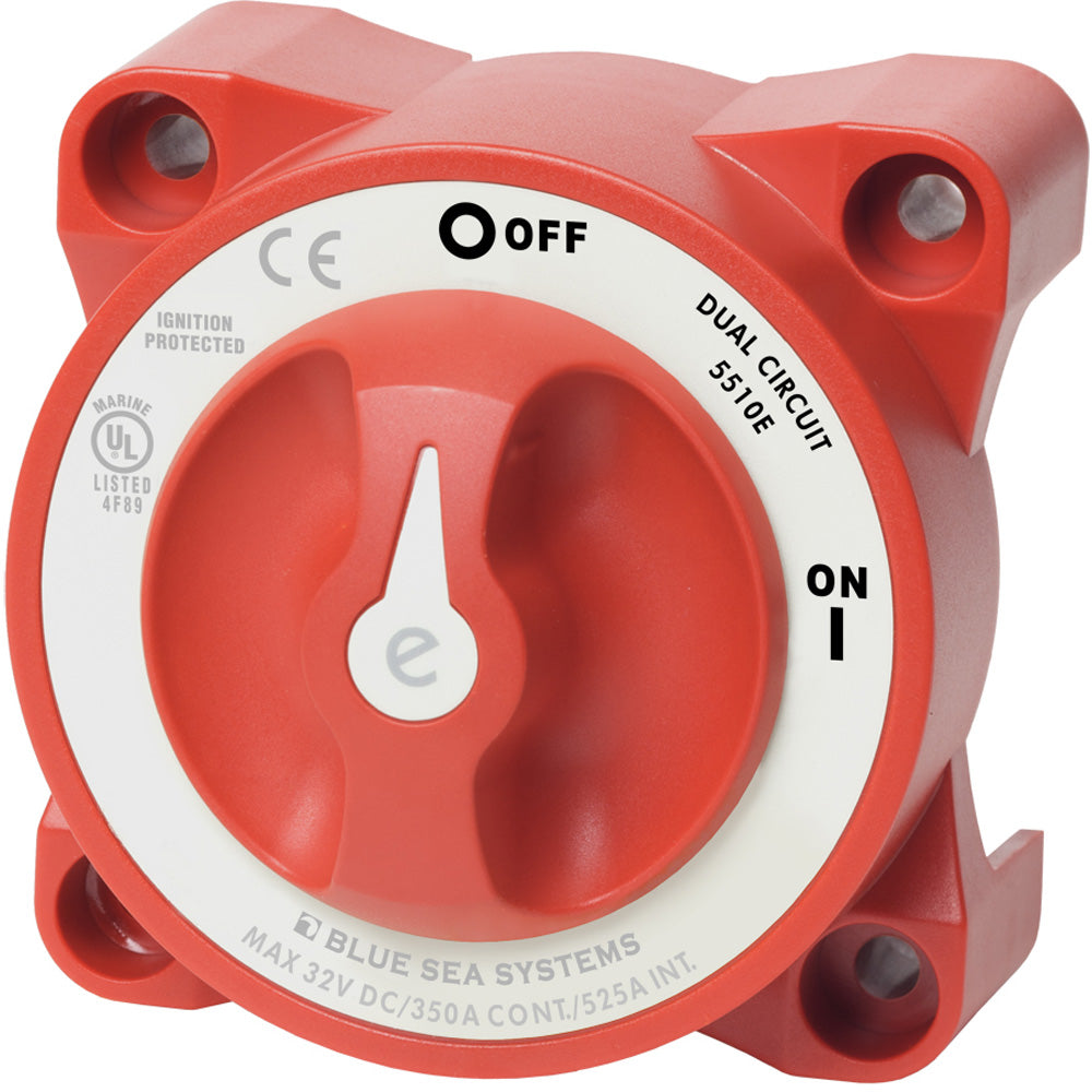 Blue Sea 5510E e-Series Dual Circuit Battery Switch [5510E] on Sale