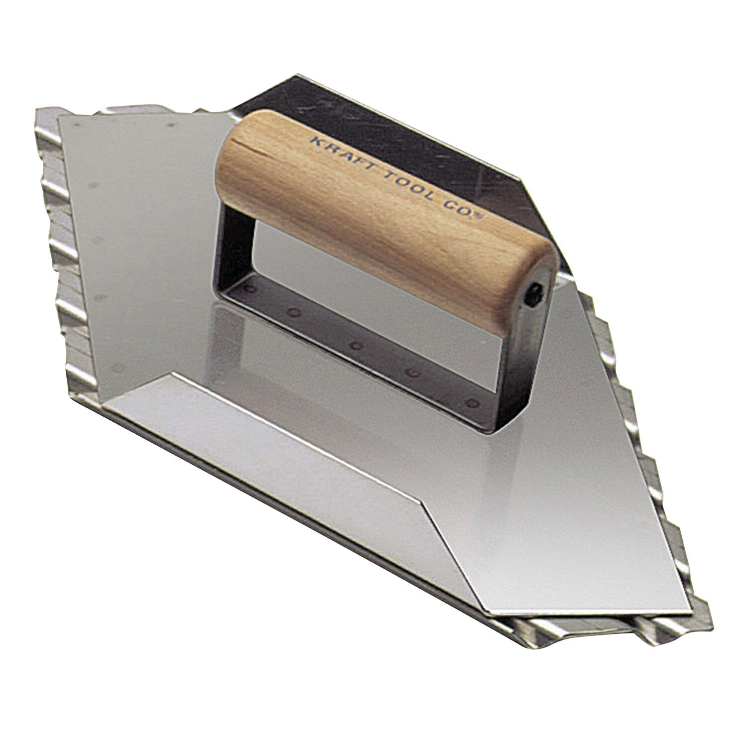 Kraft Tool CF088 13″ x 6″ Safety Ramp Hand Right Groover 1″ Spacing with Wood Handle Hot on Sale