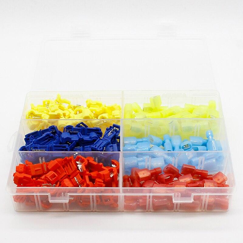 180pcs 90pairs Scotch Lock Quick Splice Wire Connectors Terminals Crimp Electrical Car Audio Online now