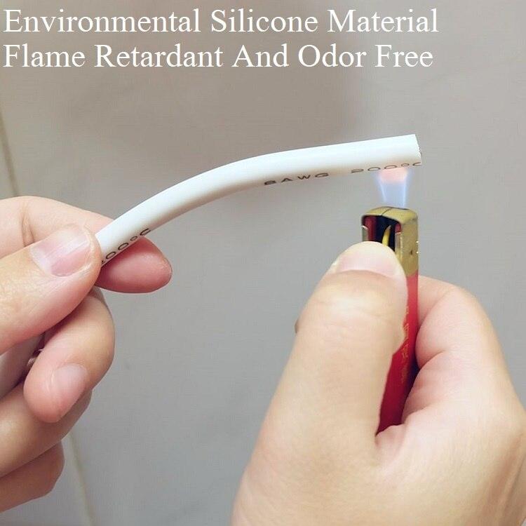 1M Wire Cable Super Soft Silicone Insulated 30 28 26 24 22 20 18 AWG High Temperature Flexible Electronic Lighting Copper Wire Online
