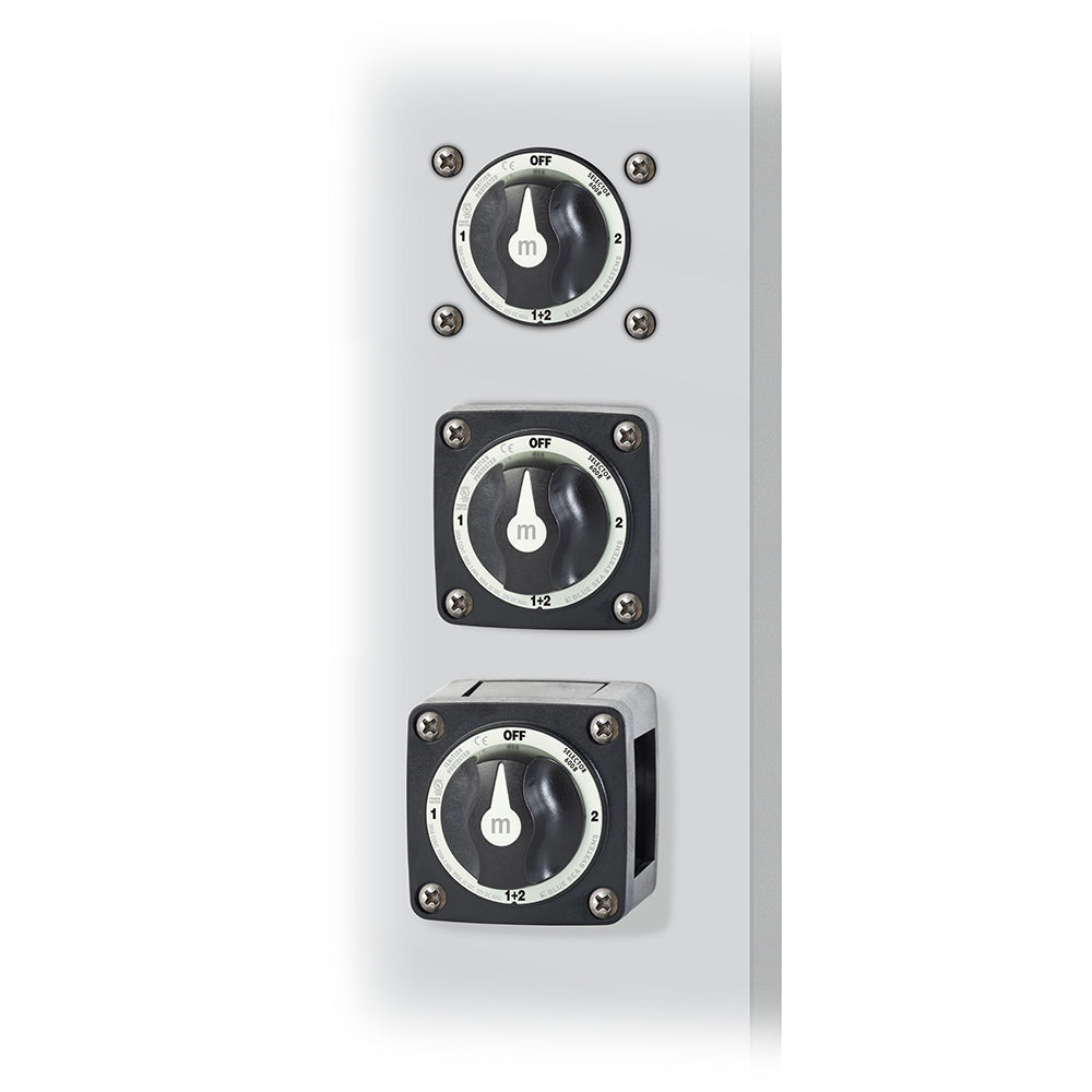 Blue Sea 6008200 m-Series Selector 3 Position Battery Switch – Black [6008200] Online