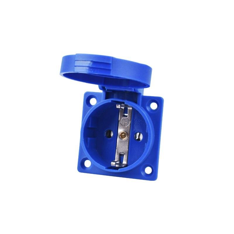 16A 220V-240V 2P+E IP44 European specifications air conditioning Industrial Plug & Socket Online now
